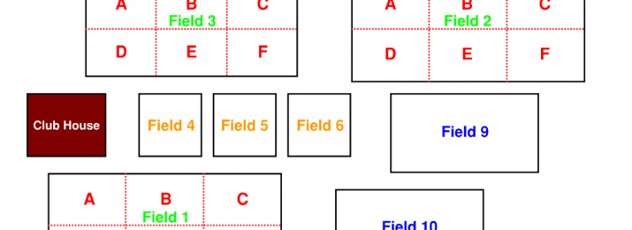 Wednesday's Training Field Allocations Update 26th Feb